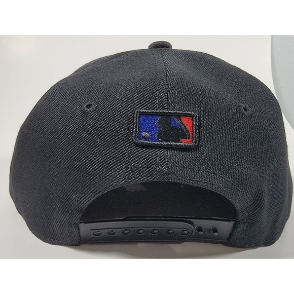 Los Angeles Dodgers Blackout New Era Adjustable Snapback Hat MLB Baseball Cap - Picture 4 of 7